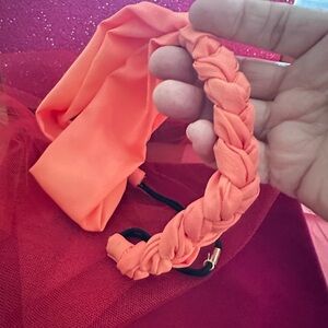 Cara NY Gold and Orange headband